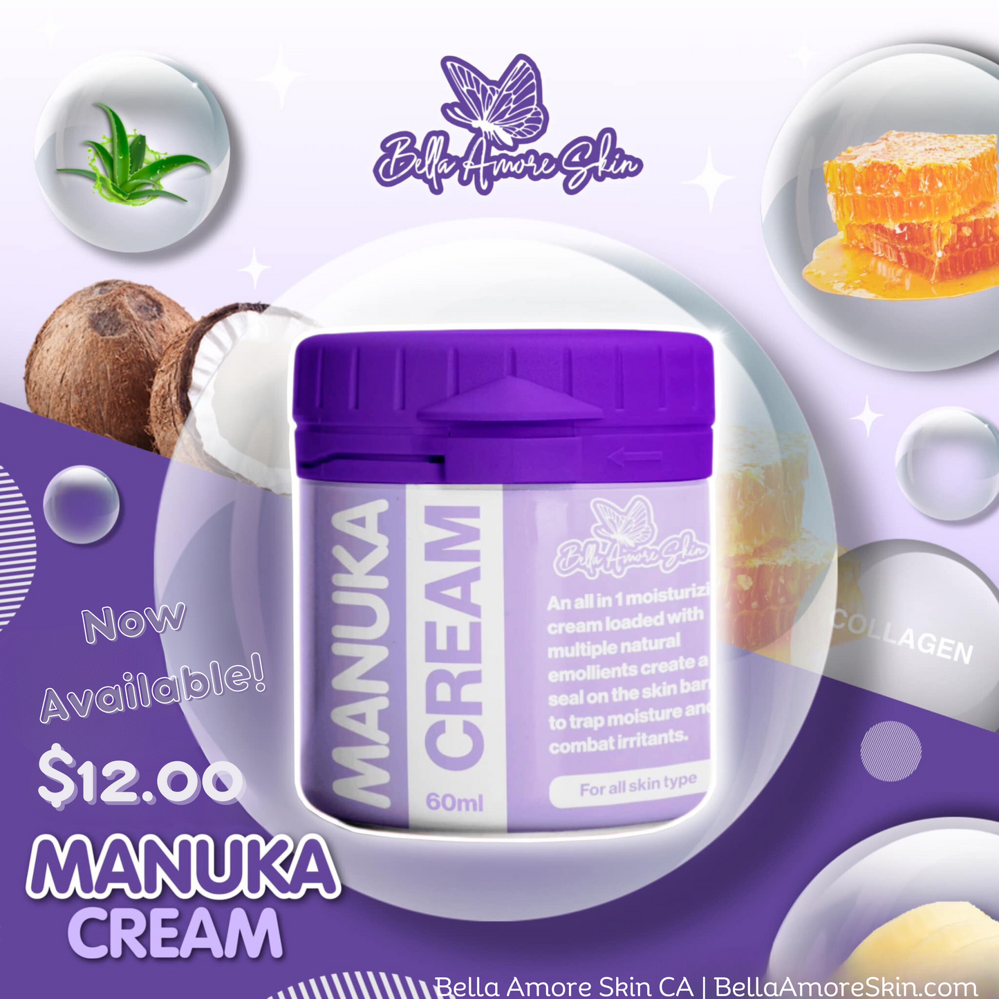 Manuka Cream - Fragrance Free