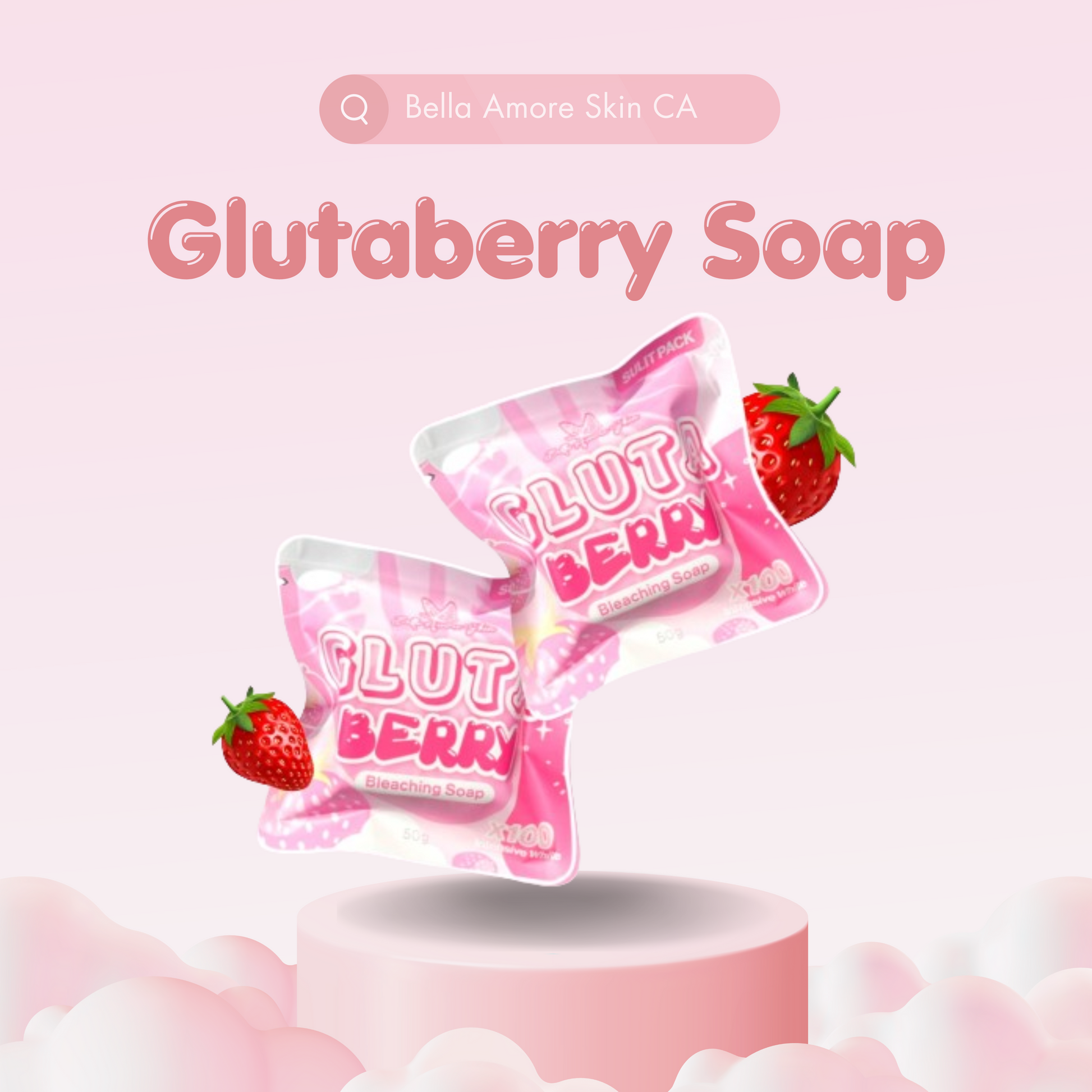 Glutaberry Soap – Bella Amore Skin CA