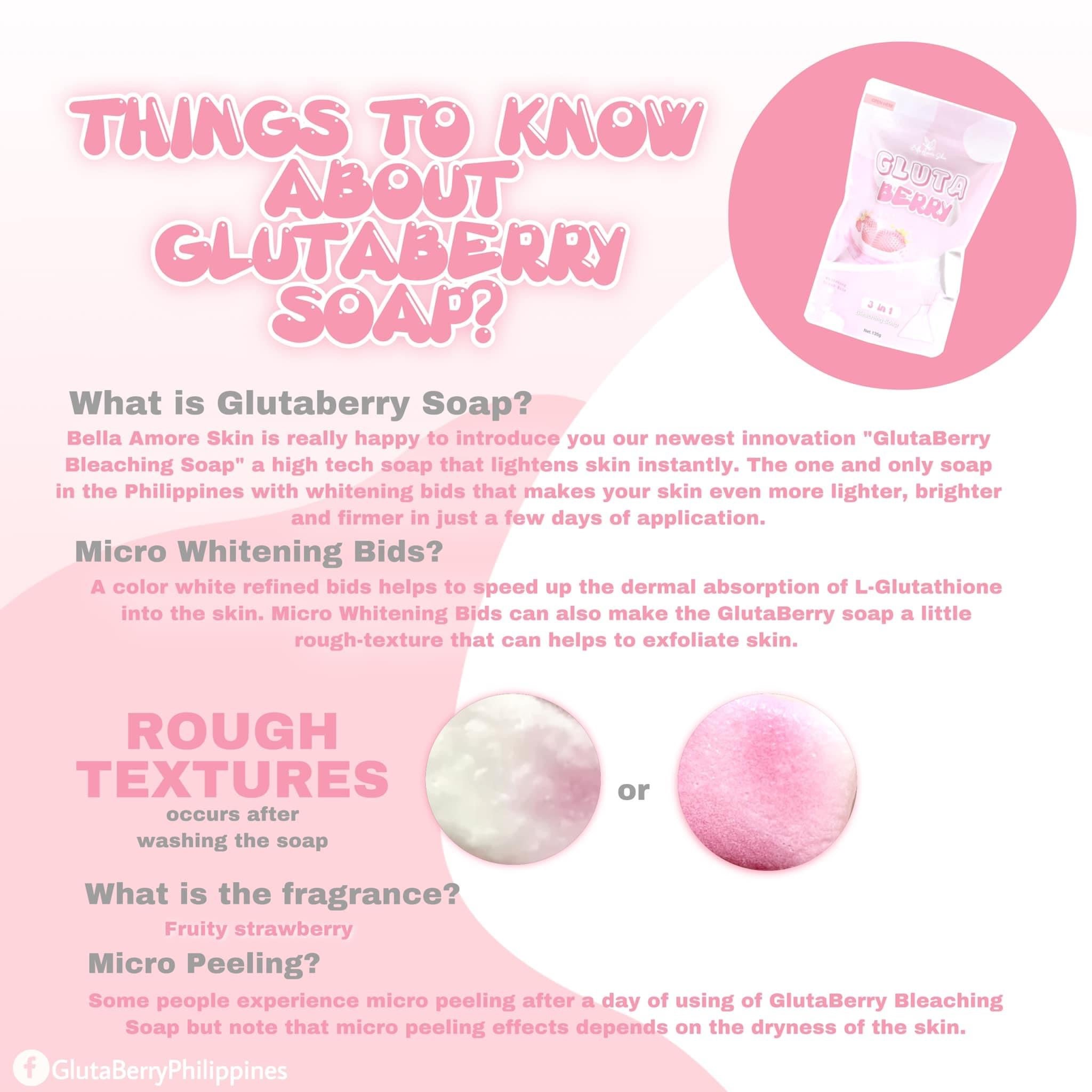 Glutaberry Soap – Bella Amore Skin CA